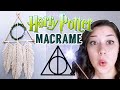 Easy Macrame Feather For Beginners DIY Harry Potter Decor