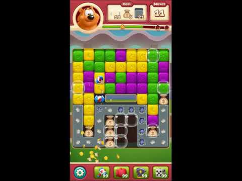 Toon Blast Level 4401 - NO BOOSTERS 🐻🐺🐱 | SKILLGAMING ✔️