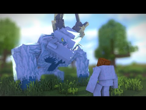 Frostmaw (Mowzie's Mobs) vs Mutant Snow Golem - Minecraft Mob Battle