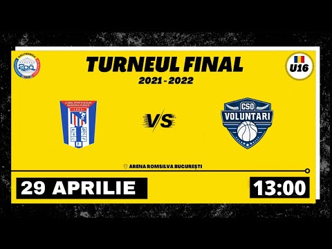 LIVE 🏀TF CN U16M CSS Ploiești - CSO Voluntari