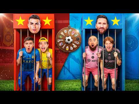 Ποιος Θα Αποδράσει Από Το Άσπαστο Κουτί Ποδοσφαίρου για Να Δει Ronaldo & Messi?