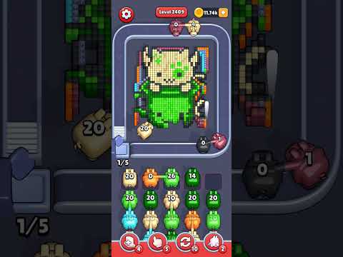 Pixel Flow Level 2409 Walkthrough