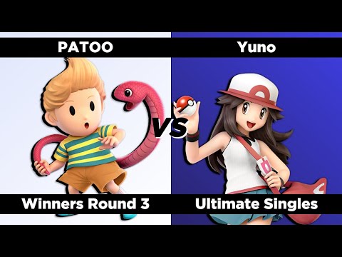Super Smash QWERTZ #8  - Pools Winners Round 3 - PATOO (Lucas) vs. Yuno (Pokémon Trainer)