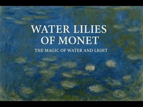 WATER LILIES OF MONET - THE MAGIC OF WATER AND LIGHT