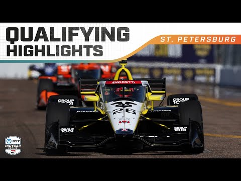 インディ2025 第1戦 セント・ピーターズバーグ（市街地コース）予選ハイライト動画