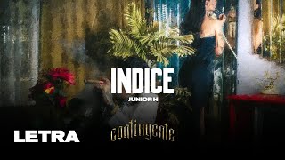 (LETRA) Índice - Junior H [Video Lyric]