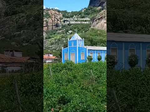 linda paisagem, a caminho do destrito de Custódio, Quixadá ceará
