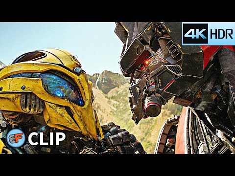Bumblebee vs Blitzwing - Fight Scene | Bumblebee (2018) 4K HDR Movie Clip