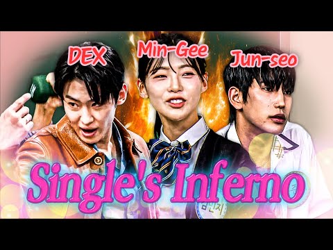 Single's Inferno 💖 The Hottest Contestants Compilation🔥 DEX 💖 Kim Min-Gee 💖 Yuk Jun-seo