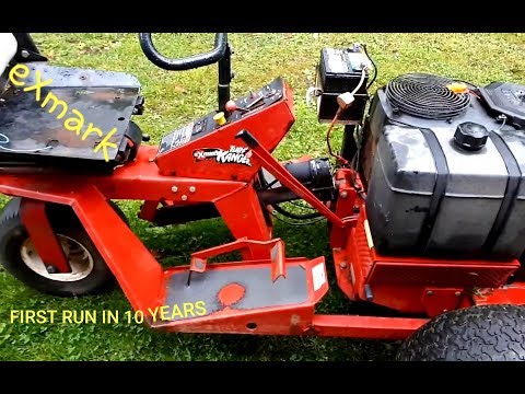 Exmark First Run In Years