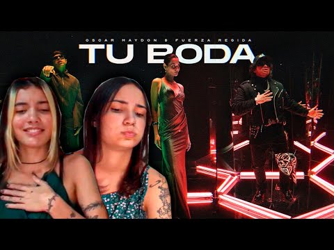 CUBANAS REACCIONAN a Oscar Maydon x Fuerza Regida - Tu Boda