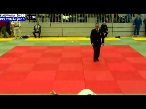 Judo U21 SM 2014: M21-73: KAEWASA - PELTOMÄKI