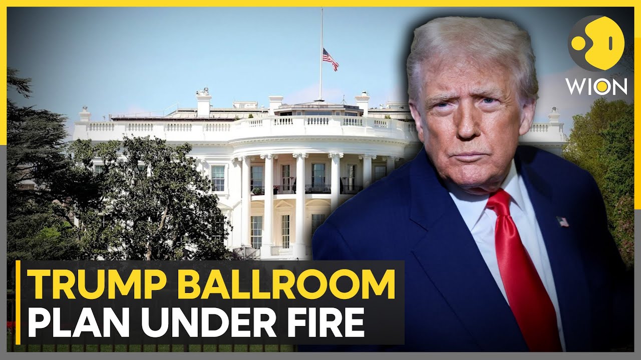 USA: Trump Under Fire for White House Ballroom Project Funding | WION