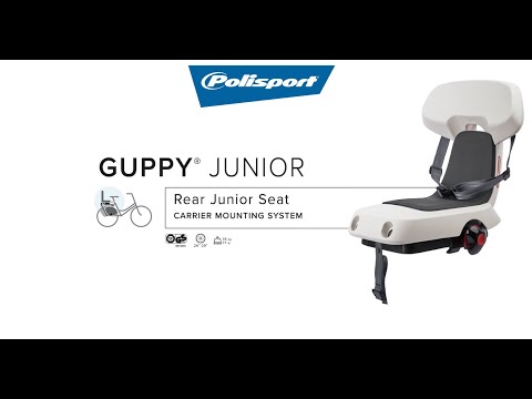 Polisport Guppy Junior - Siège transport vélo Junior
