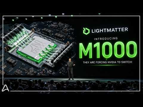 Video Thumbnail: Lightmatter's New 65.5 Trillion OPS Light Chip Made NVIDIA's Billion Dollar GPU's Look Like a JOKE!