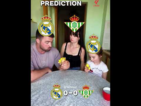 Real Madrid vs Real Betis La Liga Prediction 😬 #laliga