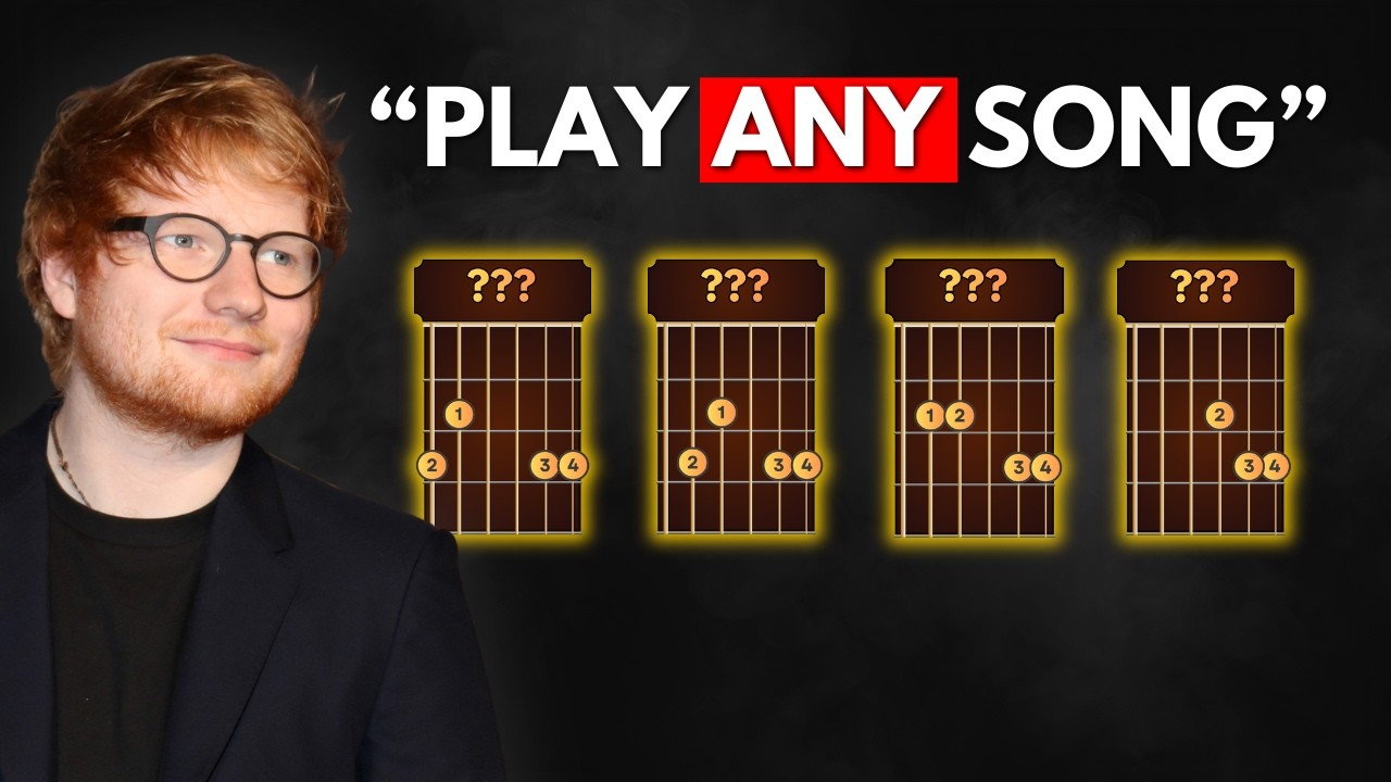 Ed Sheeran's 4 Chord Shortcut That Unlocks Every Song (Steal This)