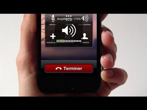 comment augmenter le volume d'appel de l'iphone