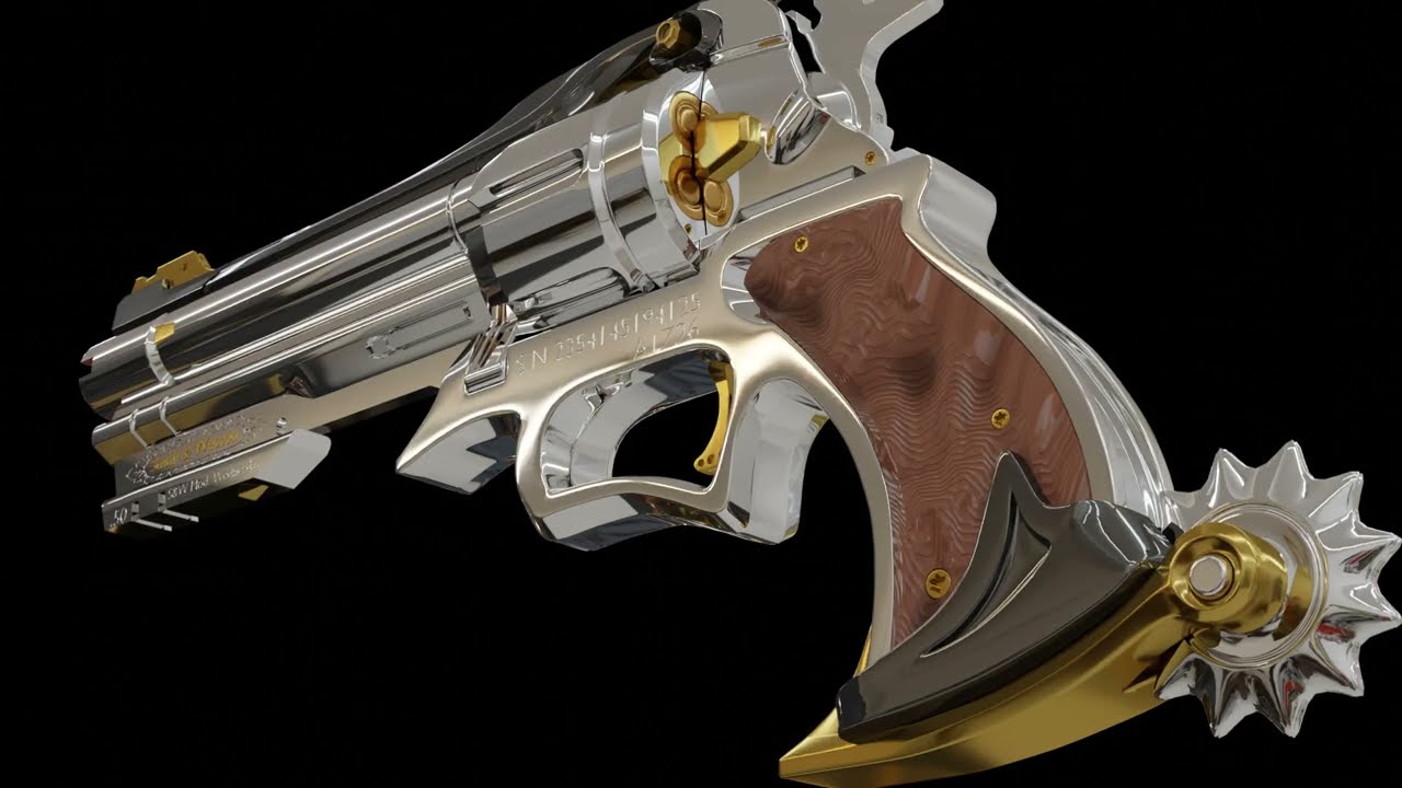 Model Smith Wesson Rabu Model 3D