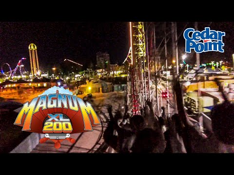 On-ride point of view of Magnum XL-200
