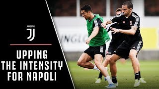 فيديو تدريبات اليوفنتوس استعداداً لـ نابولي ( 28 اغسطس )