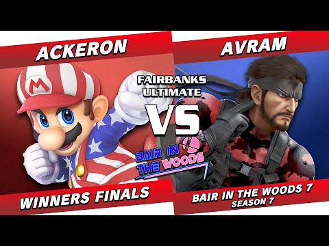 Bair in the Woods 7: MZ | Ackeron (Banjo, Mario) vs Avram (Snake) - SSBU Winners Finals