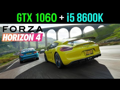 Forza Horizon 4: GTX 1060 + i5 8600K | 1080p - Ultra Settings
