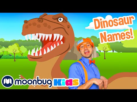🤔 Learn Dinosaur Names | BEST OF @Blippi | Explore With Me!