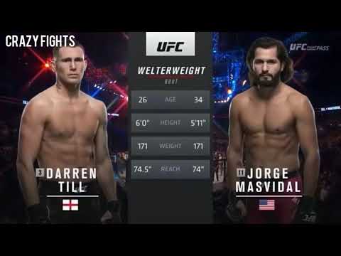 Darren Till vs Jorge Masvidal - Welterweight Bout (Highlights)