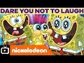 SpongeBob Laughing We Dare You Not To Laugh Nickelodeon UK