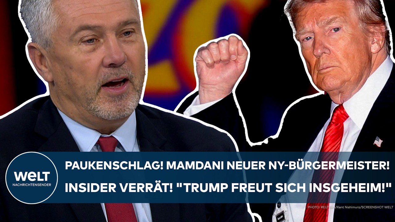 NEW YORK: Paukenschlag! Mamdani neuer Bürgermeister! Insider verrät! "Trump freut sich insgeheim!"