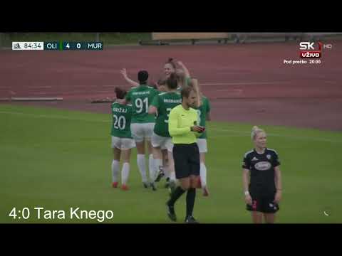 23. krog, zadetki ŽNK Olimpija - ŽNK Mura Nona