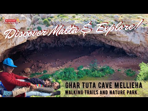 GHAR TUTA CAVE|DISCOVER MALTA|MUM ON DUTY