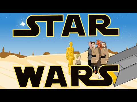 Star Wars Episodes I-III in 3 Minutes (Star Wars Animation) Video