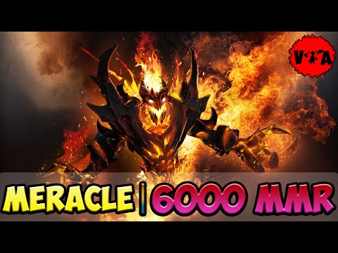 Meracle 6000 MMR Plays Shadow Fiend vol #3 Dota 2