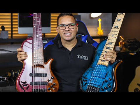 Captador EMG x Captador Bartolini no Mirage da deOliveira Bass