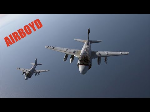 EA-6B Prowler Deactivation Flights • VMAQ-2 “Death Jesters”
