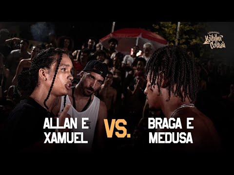 (ELE NÃO PERDOA 🔥) ALLAN E XAMUEL (RS) X MEDUSA E BRAGA - SEMI FINAL - EDIÇÃO DE DUPLAS #208