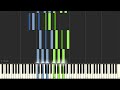 The Palm Sunday Tornado Hits Crystal Lake by Sufjan Stevens (Synthesia piano tutorial)