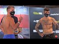 BILLY JOE SAUNDERS & MARTIN MURRAY MAKE WEIGHT! GO FACE TO FACE BEFORE FIGHT | FULL WEIGH IN