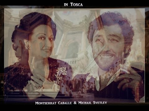 Montserrat Caballé & Michail Svetlev in "Tosca", Duett I act (excerpt)