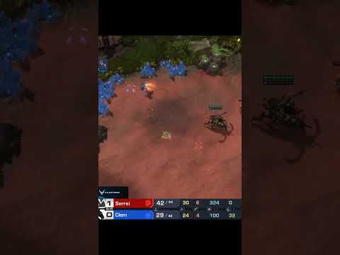 Clem's insane micro vs Serral