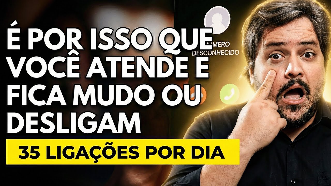 LIGAÇÃO MUDA: Você tem 5 SEGUNDOS antes de cair no MAIOR GOLPE do Brasil