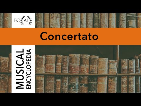 CONCERTATO (in English)