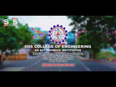 S.N.S. College of Engineering (Autonomous) video cover1