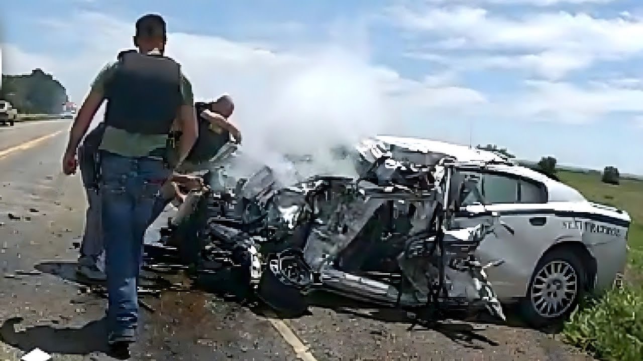 MOST BRUTAL High-Speed Police Chases Caught on Dashcam You Wouldn't Believe if Not Filmed - Part 21