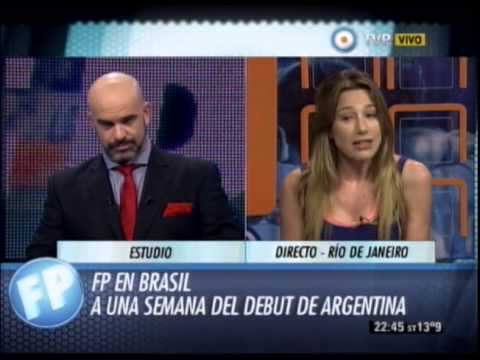 FP en Brasil -  A una semana del debut de Argentina - 08-06-14