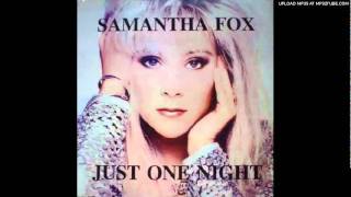 SAMANTHA FOX - Nothing You Do, Nothing You Say