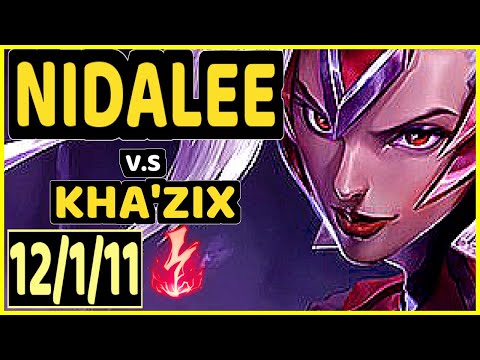 DJOKO (NIDALEE) vs KHA'ZIX - 12/1/11 KDA JUNGLE CHALLENGER GAMEPLAY - EUW