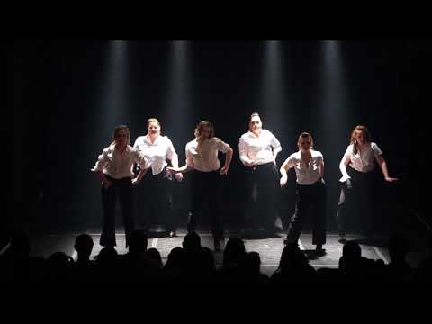 Beginner Burlesque students perform The Man - The Bombshell Burlesque Academy